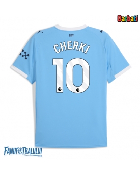 Manchester City Rayan Cherki #10 Tricou Fotbal Replică 2025-26 Barbati Acasa